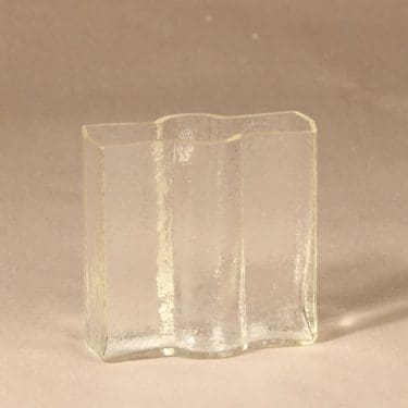 Riihimäen lasi Railo maljakko, kirkas, suunnittelija Nanny Still,