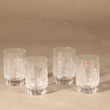 Iittala Kuusi lasi, 13 cl, 4 kpl, suunnittelija Jorma Vennola, 13 cl