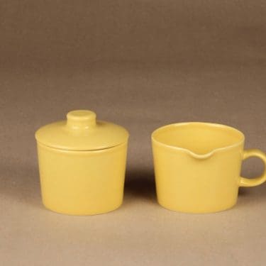 Arabia Teema sugar bowl and creamer designer Kaj Franck