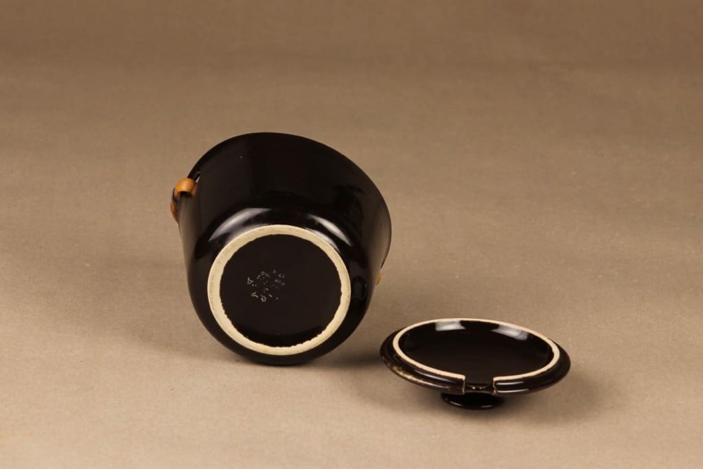 Arabia AL marmelaadirasia, ruskea, suunnittelija Ulla Procope, koristelematon kuva 3