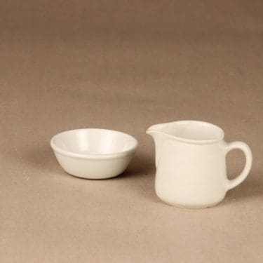 Arabia FL3 sugar bowl and creamer designer Kaj Franck