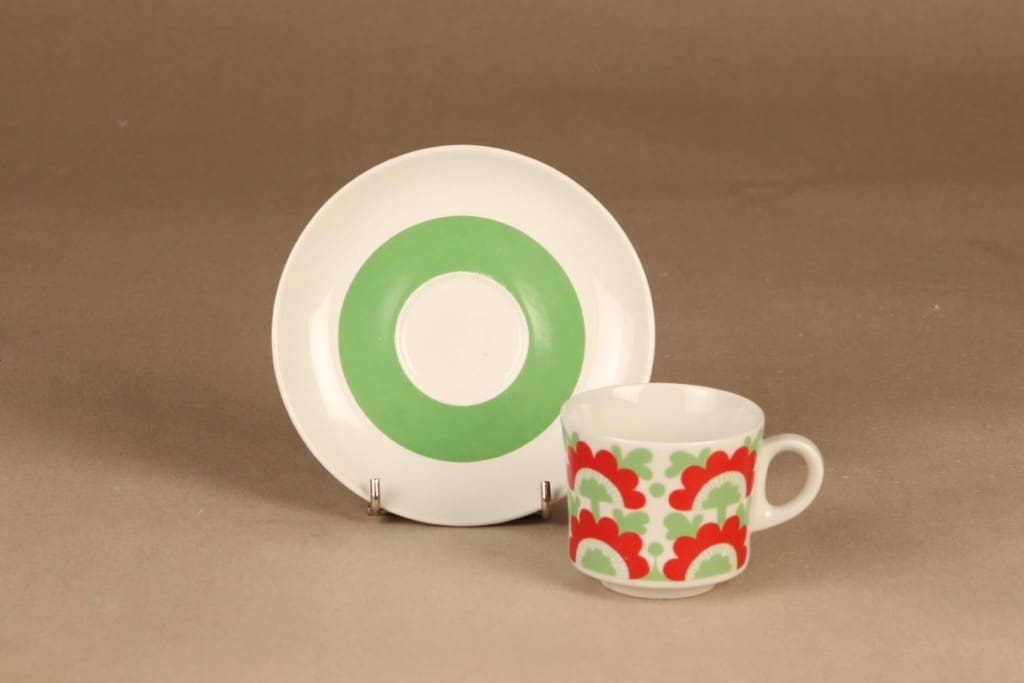 Arabia Unkari kahvikuppi, puhalluskoriste, suunnittelija , puhalluskoriste kuva 2