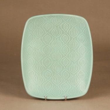 Arabia AL-2 tarjoiluvati, käsinmaalattu, suunnittelija Anna-Lisa Vainio, käsinmaalattu