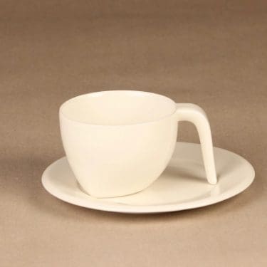 Iittala Ego kahvikuppi, valkoinen, suunnittelija Stefan Lindfors,