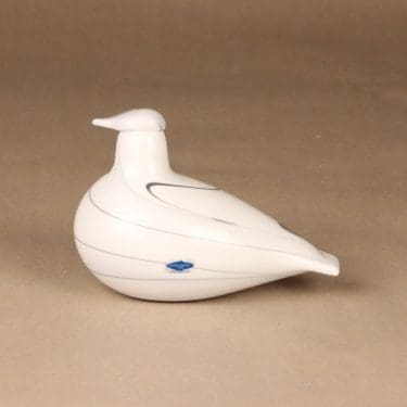 Nuutajärvi lintu , Kivitasku, yrityslintu, suunnittelija Oiva Toikka, Kivitasku, yrityslintu, signeerattu