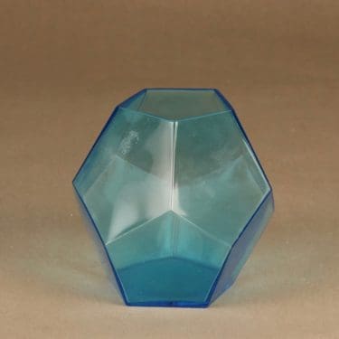 Nuutajarvi maljakko OT 38 turkoosi designer Oiva Toikka