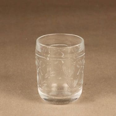 Nuutajärvi Apila juomalasi, kirkas, 2 kpl, suunnittelija ,