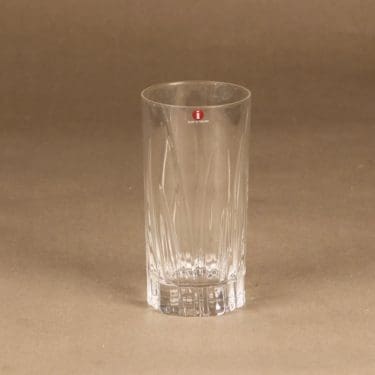 Iittala Jussi olutlasi, kirkas, suunnittelija Tapio Wirkkala,