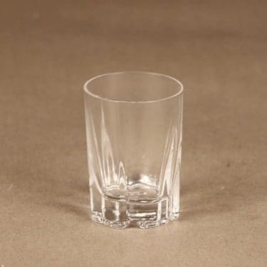 Iittala Jussi snapsilasi, kirkas, suunnittelija Tapio Wirkkala,