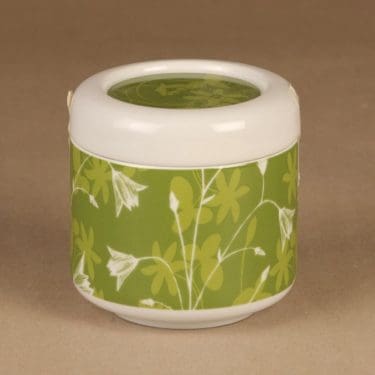 Arabia Keto purkki, vihreä, suunnittelija Heini Riitahuhta,