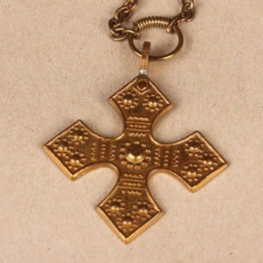 Kalevala Koru Syvärin joki risti, pronssi, suunnittelija ,