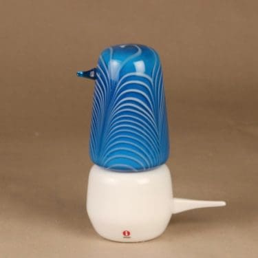 Iittala lintu  , Veli Korpi, suunnittelija Matti Klenell, Veli Korpi, signeerattu