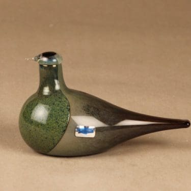 Nuutajärvi lintu , Sipi, suunnittelija Oiva Toikka, Sipi, signeerattu