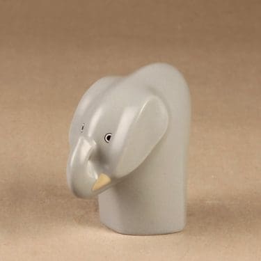 Arabia Runfree Norsun poikanen , Alex, suunnittelija Howard Smith, Alex, elefantti, Alex, värilasite