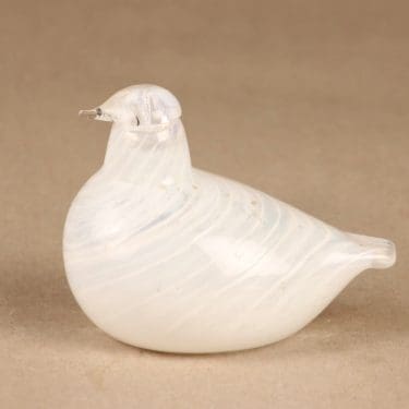 Nuutajärvi lintu , Riekon poikanen, suunnittelija Oiva Toikka, Riekon poikanen, sarvikuono, Carmen, värilasite