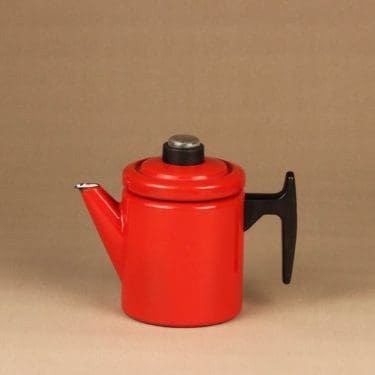 Finel Pikku-Pehtoori kahvikaadin, 1 l, suunnittelija Antti Nurmesniemi, 1 l, kahvipannu