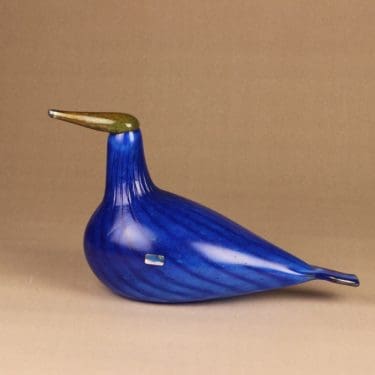 Nuutajärvi lintu , Suomen Sotka, suunnittelija Oiva Toikka, Suomen Sotka, signeerattu, numeroitu