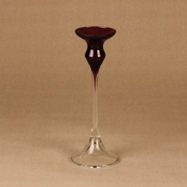 Kumela 354 kynttilänjalka, lila, suunnittelija Marjut Kumela,