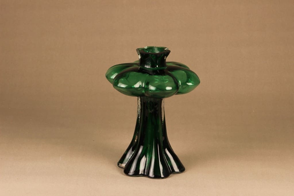 Riihimäen lasi Päivänkukka maljakko, suuri, suunnittelija Helena Tynell, suuri