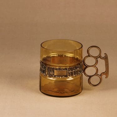 Turun Hopea/Kumela 1044/S tuoppi, 6.5 dl, suunnittelija Pentti Sarpaneva, 6.5 dl, nyrkkirauta