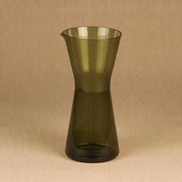 Nuutajärvi Kartio pitcher green designer Kaj Franck