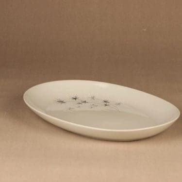 Arabia Lumikukka serving plate designer Raija Uosikkinen