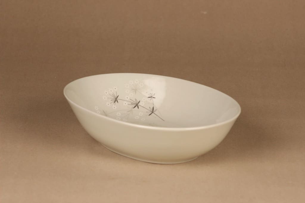 Arabia Lumikukka serving bowl designer Raija Uosikkinen