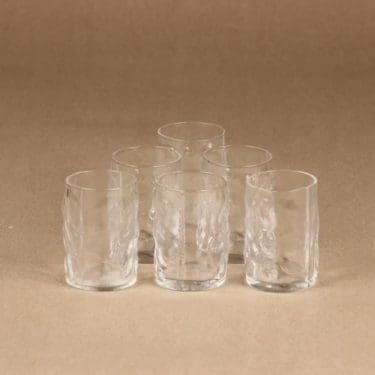 Humppila Fantasia snapsilasi, kirkas, 6 kpl, suunnittelija Henrik Koivula,