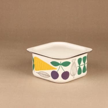 Finel Vegeta Jääkaappirasia, suunnittelija Esteri Tomula,