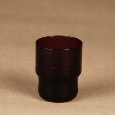 Nuutajärvi Pinottava lasi snapsilasi, 3 cl, suunnittelija Saara Hopea, 3 cl