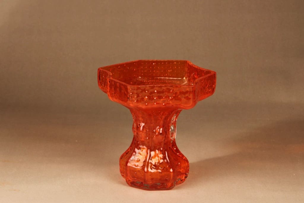 Riihimäen lasi Fantasma maljakko, suuri, suunnittelija Nanny Still, suuri