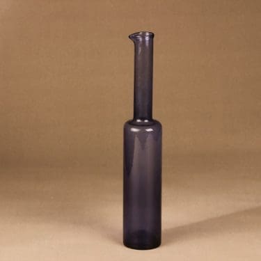 Riihimäen lasi 1735 koristepullo, signeerattu, suunnittelija Nanny Still, signeerattu