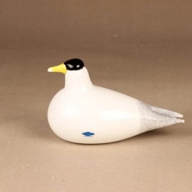 Nuutajärvi lintu , numeroitu, suunnittelija Oiva Toikka, numeroitu, signeerattu