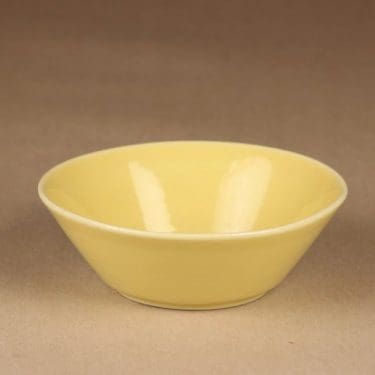 Arabia Kilta breakfast bowl yellow designer Kaj Franck