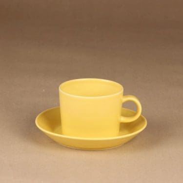 Arabia Teema tea cup yellow designer Kaj Franck