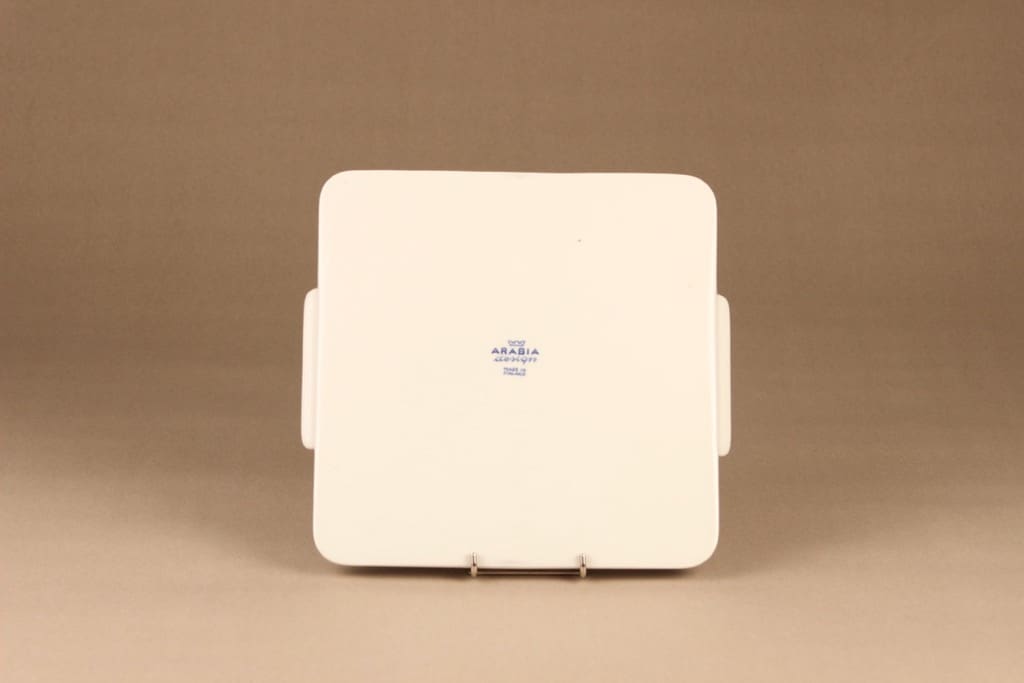 Arabia Antique tarjotin, mustavalkoinen, suunnittelija Esteri Tomula, kuparipainokoriste kuva 2