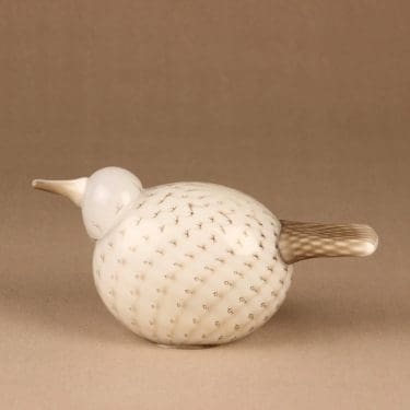 Nuutajärvi Vuosilintu 2009, Raakel, suunnittelija Oiva Toikka, Raakel, Lintu, 2009, signeerattu