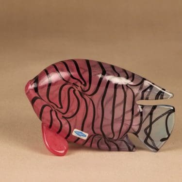 Nuutajärvi kala, signeerattu, suunnittelija Kerttu Nurminen, signeerattu, filigraani