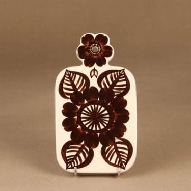 Arabia Köökki talouslevy, käsinmaalattu, suunnittelija Gunvor Olin-Grönqvist, käsinmaalattu, signeerattu, leikkuulauta