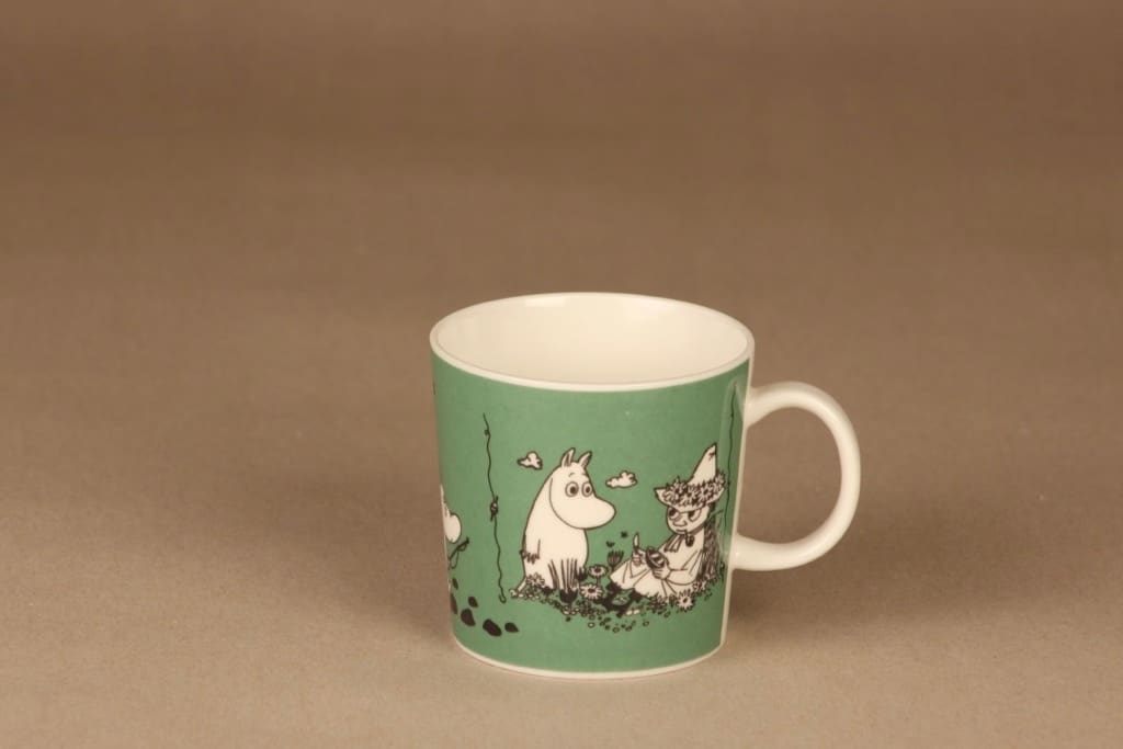 Arabia Muumi muki, Maalaavat muumit, suunnittelija Tove Slotte-Elevant, Maalaavat muumit, muumi, muumipappa