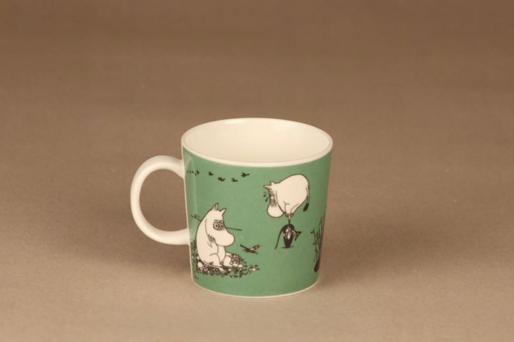 Arabia Muumi muki, Maalaavat muumit, suunnittelija Tove Slotte-Elevant, Maalaavat muumit, muumi, muumipappa kuva 3