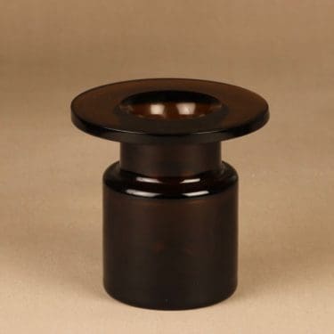 Nuutajärvi OT26 maljakko, signeerattu, suunnittelija Oiva Toikka, signeerattu, massiivinen