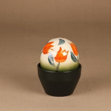 Arabia ikikukka, kellokukka, suunnittelija Heljä Liukko-Sundström, kellokukka, käsinmaalattu