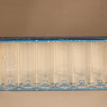 Iittala Karelia olutlasi, 20 cl, 6 kpl, suunnittelija Tapio Wirkkala, 20 cl