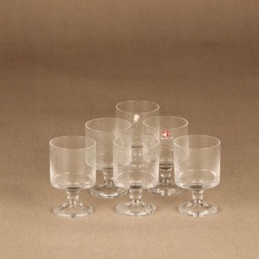 Iittala Karelia snapsilasi, 3 cl, 6 kpl, suunnittelija Tapio Wirkkala, 3 cl