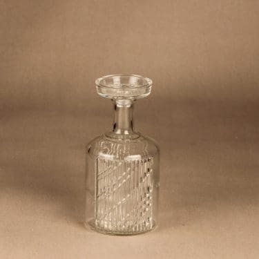 Riihimäen lasi Flindari karahvi, 50 cl, suunnittelija Nanny Still, 50 cl