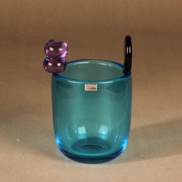 Nuutajärvi Pampula maljakko, signeerattu, suunnittelija Oiva Toikka, signeerattu