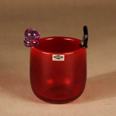 Nuutajärvi Pampula maljakko, signeerattu, suunnittelija Oiva Toikka, signeerattu