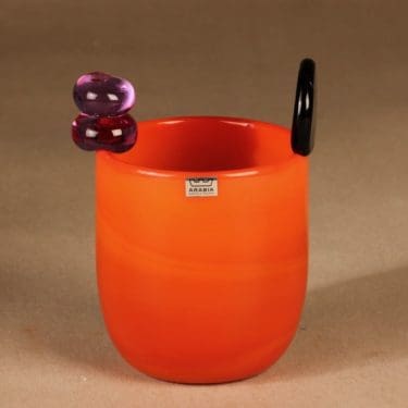 Nuutajärvi Pampula maljakko, signeerattu, suunnittelija Oiva Toikka, signeerattu