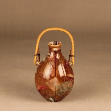 Kupittaan Savi seinämaljakko ruskea